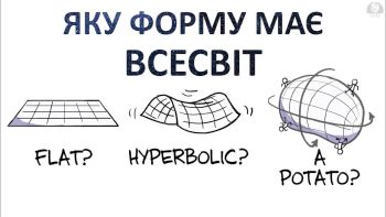 Яку форму має Всесвіт